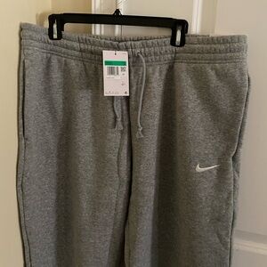 Women's Nike Sweatpants Leggings Gray XL NWT
